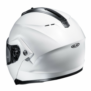 Casca HJC C91 Solid Alb XL, 1, nordicamoto.ro