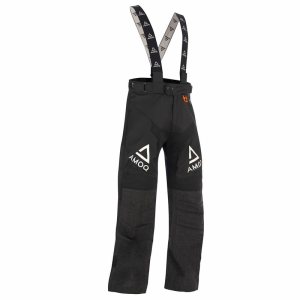 AMOQ Apex Racing motoros nadrág, fekete/fehér