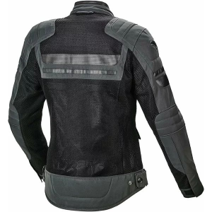 Geaca textil de vara dama MACNA FLUENT Night Eye™ M Gri/Negru, 4, nordicamoto.ro