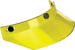3-snap Moto Helmet Visor Yellow ONE SIZE, 2, nordicamoto.ro