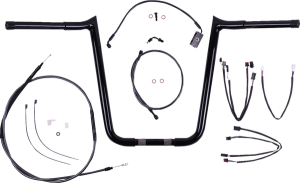 1-1/4(r) Viking Handlebar Installation Kit Black, 1, nordicamoto.ro