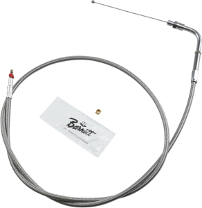 Stainless Steel Throttle/idle Cable Silver +152 mm (6''), 1, nordicamoto.ro