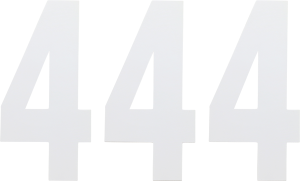 Standard Numbers White
