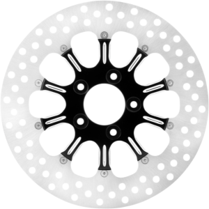 Two-piece Brake Rotor Black, Silver, Matte, 1, nordicamoto.ro