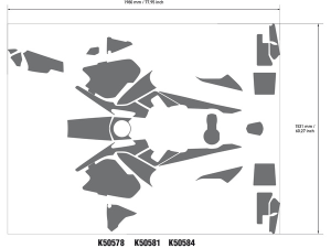 Decal Kit Gray, 3, nordicamoto.ro