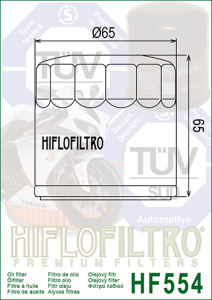 Filtru ulei MV AGUSTA F4 BRUTALE `01-05 Hiflofiltro HF554, 1, nordicamoto.ro