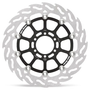 Flame sorozat – lebegő rotor, fekete, nordicamoto.ro