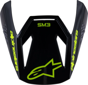 Alpinestars SM3 Radium fekete/sárga gyermek sisakpajzs, 1, nordicamoto.ro