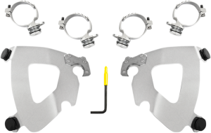 Gauntlet Fairing Trigger-lock Hardware Kit Polished