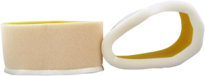 Foam Air Filter Off-white