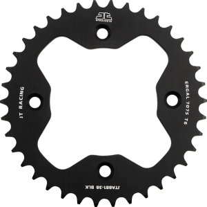 JT SPROCKETS Racelite alumínium hátsó lánckerék, fekete 