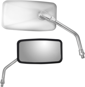 Stainless Steel Rectangular Mirror Silver