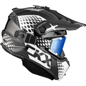 CKX Helmet + Goggles TITAN Viper Black/White S, 3, nordicamoto.ro