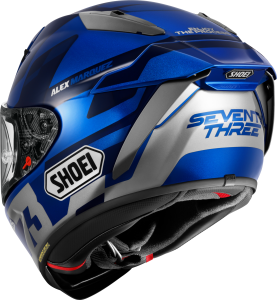 SHOEI X-SPR PRO A.MARQUEZ73 V3 TC-2 teljes arcú sisak, kék, M, 3, nordicamoto.ro