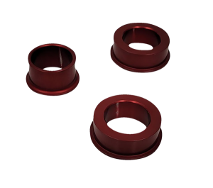 Captive Wheel Spacer Red
