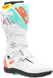 Sidi MX/Enduro Crossfire 3 SRS csizma, fehér/menta/korall színben