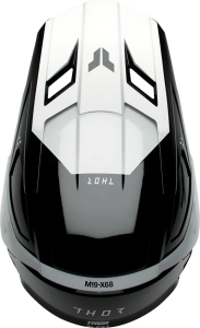 Casca Copii THOR Fleet Storm Alb/Negru S, 3, nordicamoto.ro