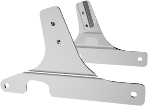Sissy Bar Side Plates Silver, 3, nordicamoto.ro