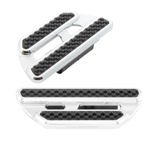 Method Passenger Floorboards Silver, 2, nordicamoto.ro