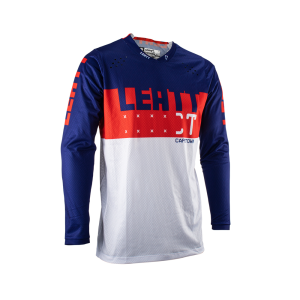 Tricou Leatt 4.5 Lite Royal Navy/Red/White L +, 1, nordicamoto.ro