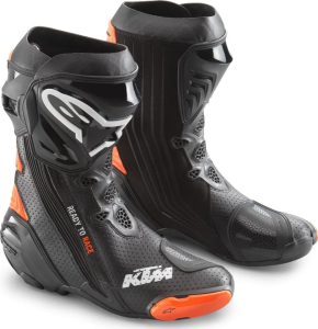 KTM SUPERTECH R fekete csizma, 41-es méret, 1, nordicamoto.ro