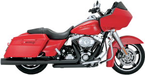 Hi-output Slip-on Mufflers Black, 2, nordicamoto.ro