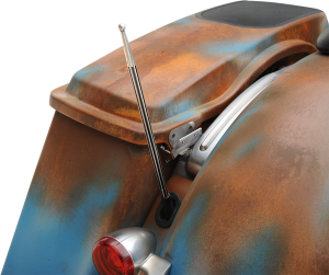 Billet Antenna Black, Matte, 1, nordicamoto.ro