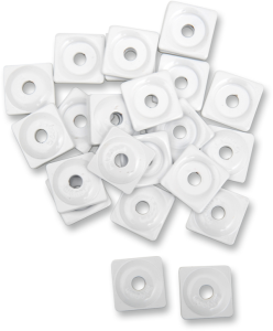 Square Digger® Aluminum Support Plates White
