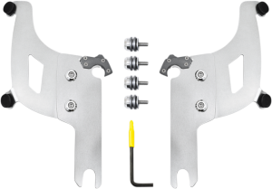 Bullet Fairing Trigger-lock Hardware Kit Silver