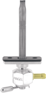 Power-flo Hex Fuel Valve Silver, 2, nordicamoto.ro