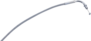Stainless Steel Throttle/idle Cable For Victory Silver