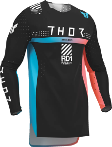 Thor Sportmode Synth fekete gyermekpóló