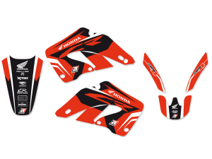 Dream 4 Graphics Kit Black, Orange, Red, White, 1, nordicamoto.ro