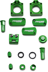 Bling Pack Kit Green, Anodized