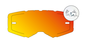 Airscreen Aero EX lencse – piros, 1, nordicamoto.ro