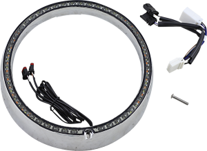 Probeam® Turn Signal Ring Trim Amber, White, 1, nordicamoto.ro