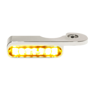 Led Handlebar Turn Signals Natural, Chrome