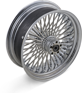 Fat Daddy 50-spoke Radial Laced Wheel Silver