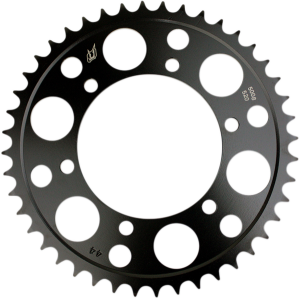 Lightweight Steel Sprocket Black, 1, nordicamoto.ro