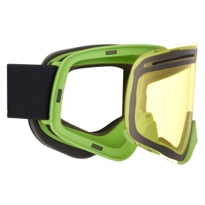 AMOQ Vision Vent+ Magnetic Goggles Black-Military Green - Yellow, 2, nordicamoto.ro