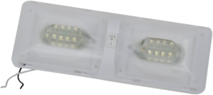 Double Dome Led Trailer Light White