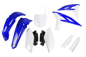 Teljes karosszériakészlet Yamaha-hoz: fekete, kék, gyári, fehér, 1, nordicamoto.ro
