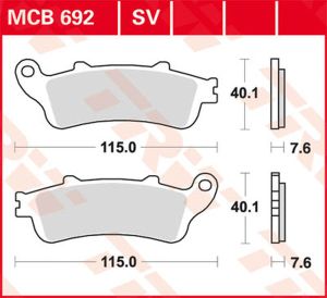 All Round Ceramic Brake Pads