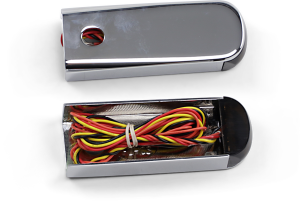 Fender Strut Led Marker Lights Chrome