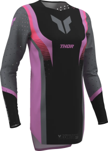 Tricou Dama Thor Sportmode Velocity Mov/Negru S, 1, nordicamoto.ro