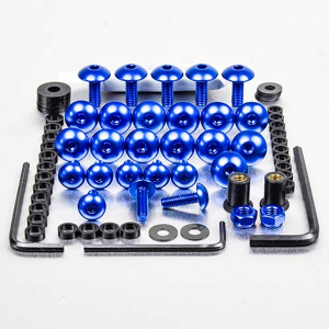 Fairing Bolt Kit For Kawasaki Blue