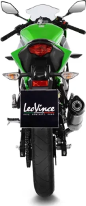 LeoVince LV One Evo Slip-On kipufogórendszer – rozsdamentes acél, titánhatású, 4, nordicamoto.ro