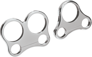 Tee-bar Gauge Mounts Chrome, 1, nordicamoto.ro