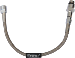 Oil Pressure Gauge Line Chrome, 1, nordicamoto.ro