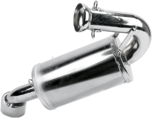 Rumble Pack Silencer Chrome, Polished